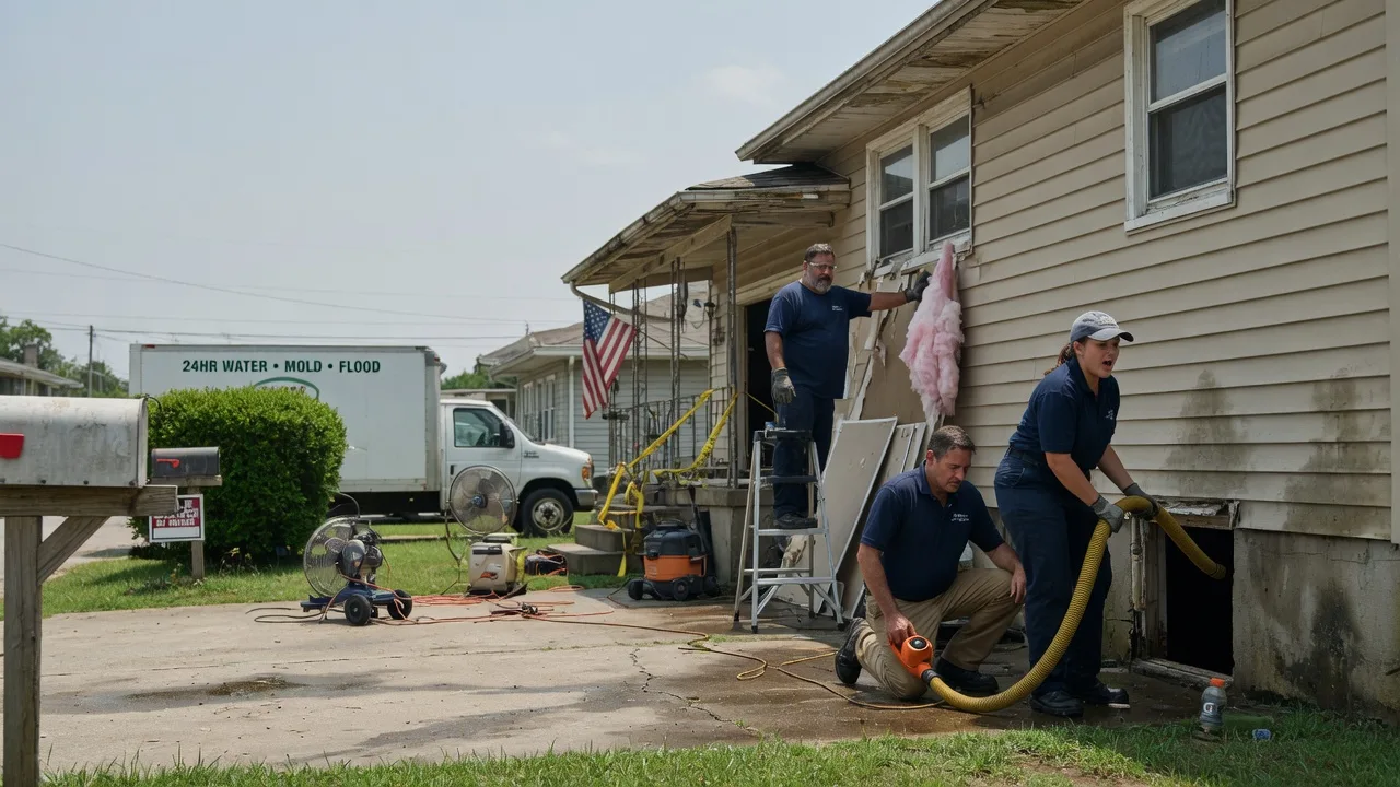 Water Damage Repair in Hubert, NC near me